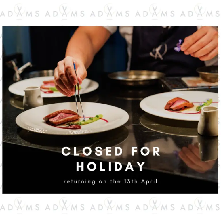 Adams Restaurant – Easter Holiday